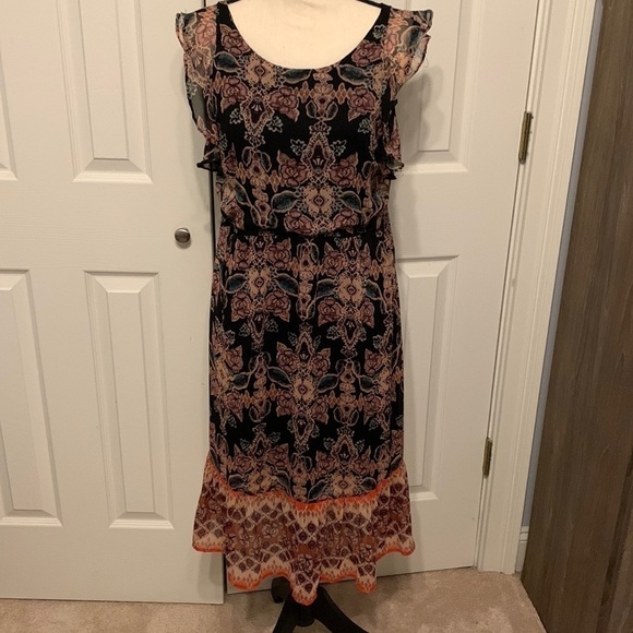 𝅺XHILARATION Women’s Floral Dress - Picture 1 of 10